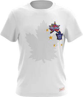 2024 NHL All Star Mitchell & Ness Men's Star Footprint Tee