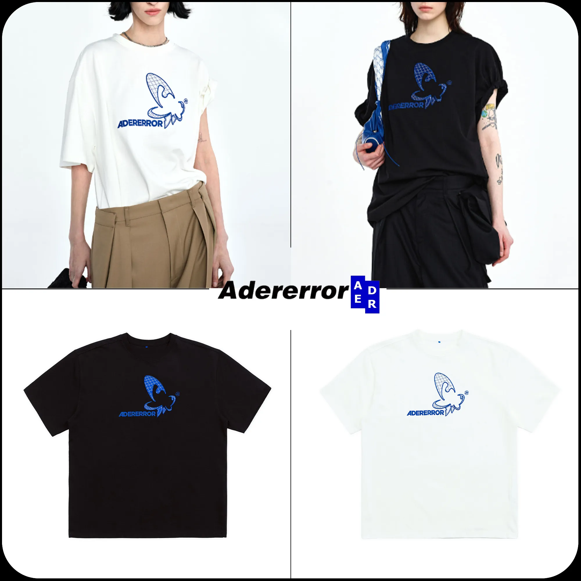 ADERERROR  |【 ADERERROR 】★Butterfy logo t-shirt