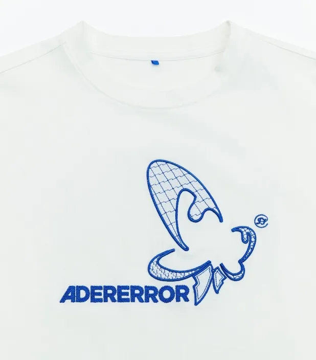 ADERERROR  |Crew Neck Unisex Street Style U-Neck Plain Cotton