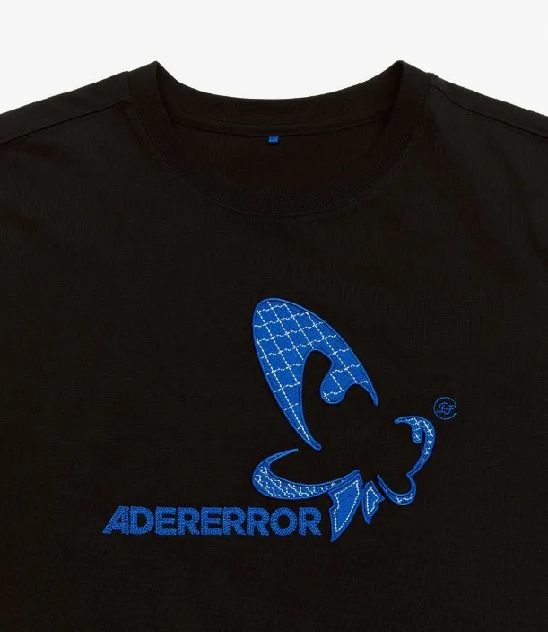 ADERERROR  |Crew Neck Unisex Street Style U-Neck Plain Cotton