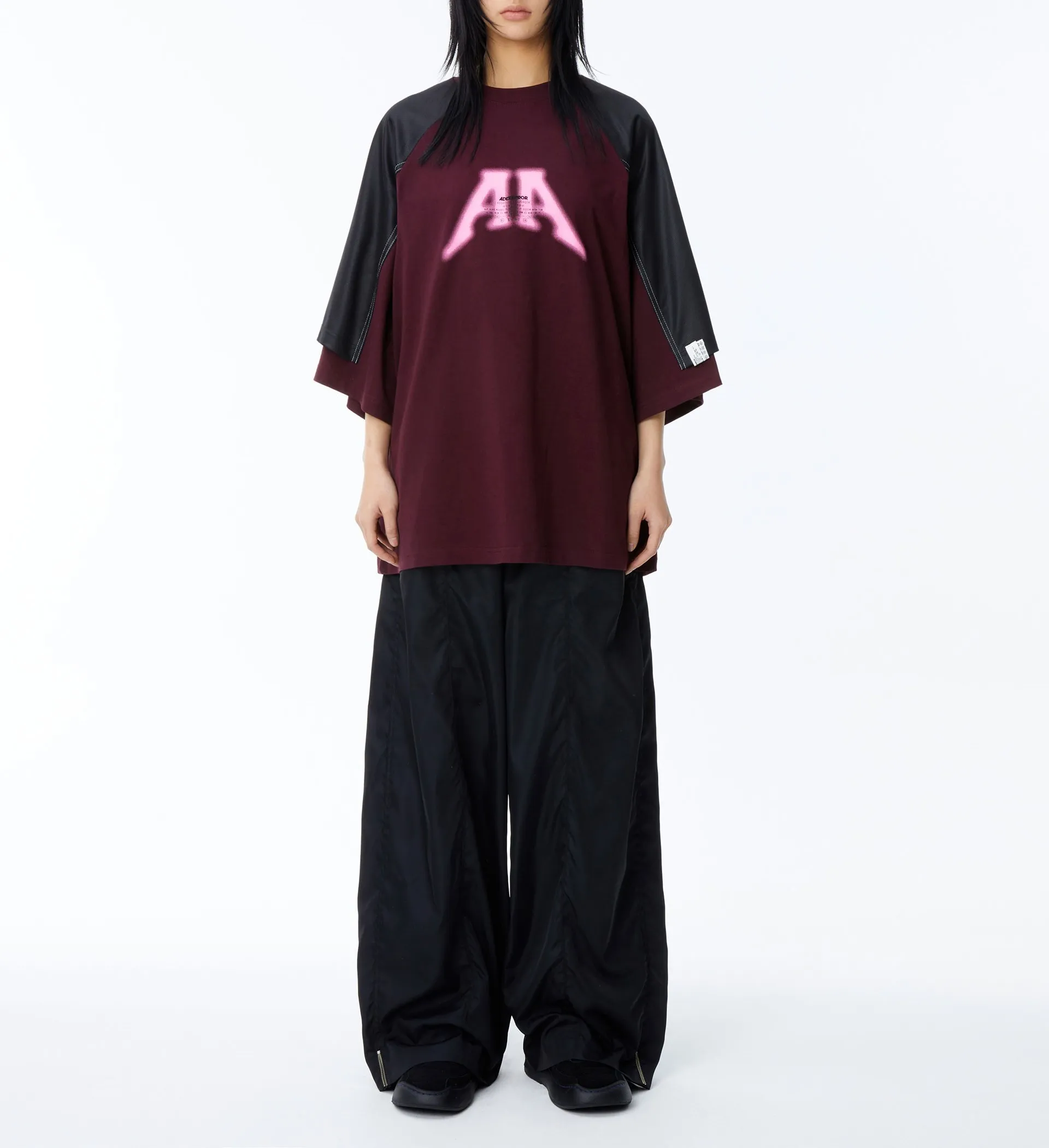 ADERERROR  |Unisex Street Style Logo T-Shirts