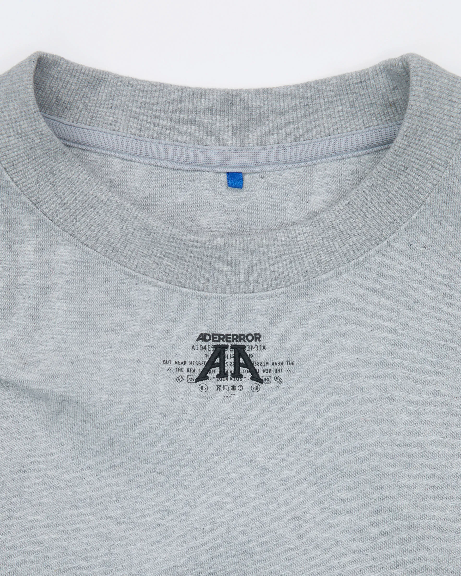 ADERERROR  |Unisex Street Style Plain Cotton Logo Sweatshirts