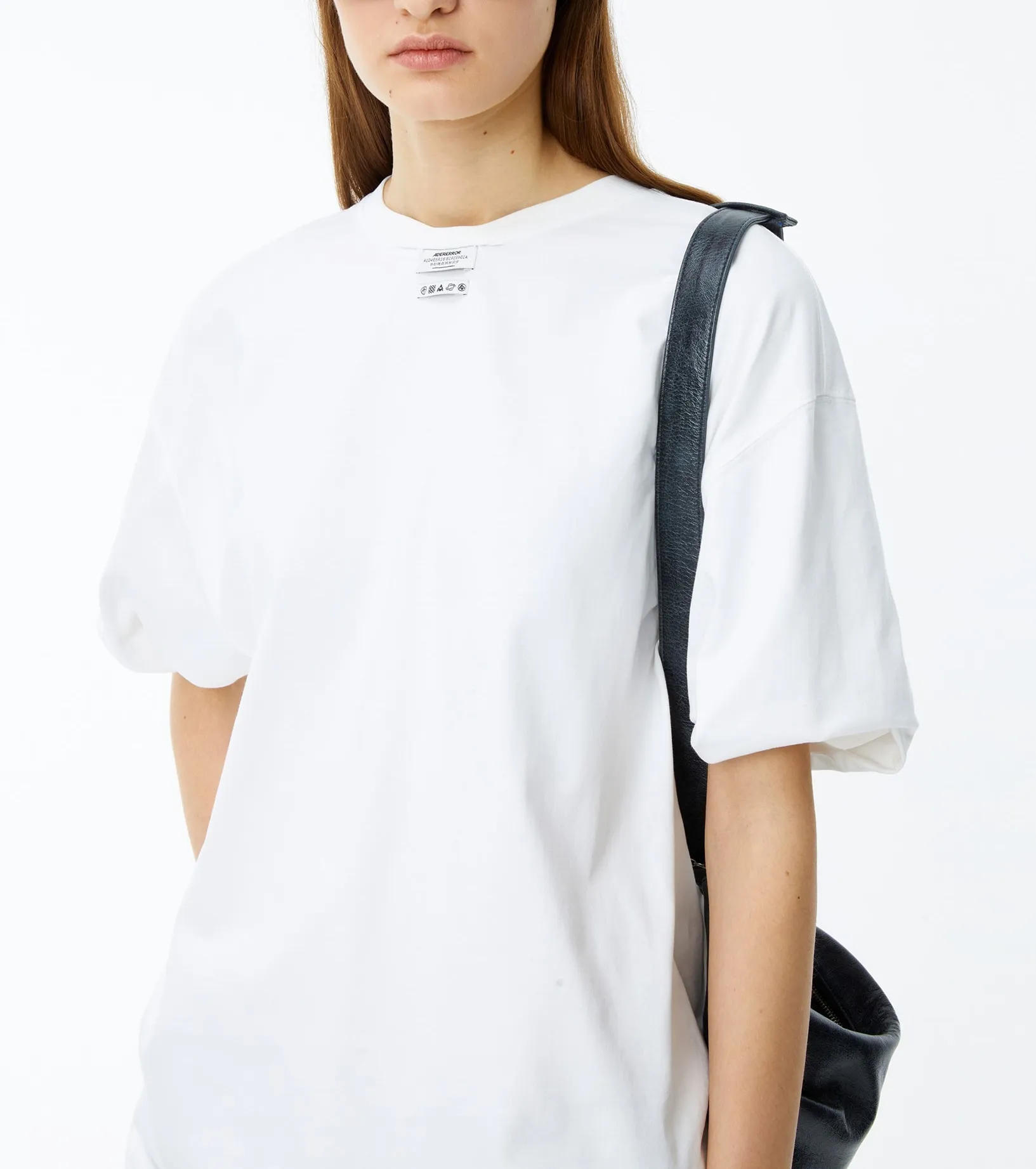 ADERERROR  |Unisex Street Style Plain Logo T-Shirts