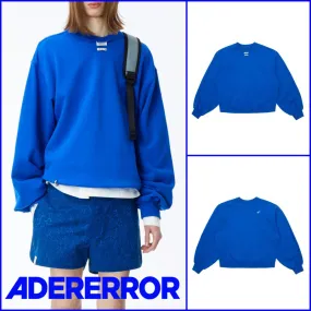 ADERERROR  |Unisex Street Style Sweatshirts