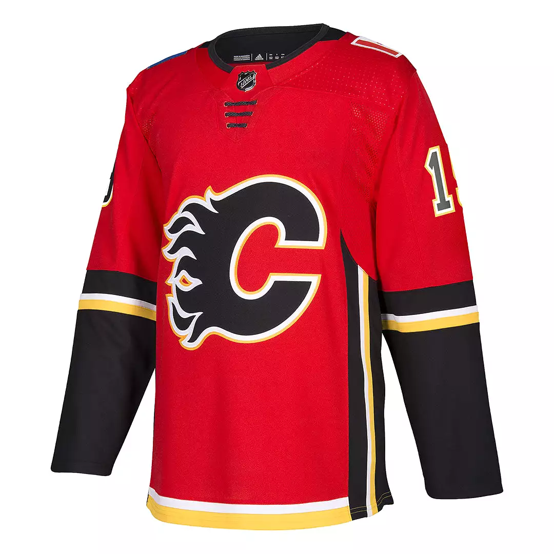 adidas - Men's Calgary Flames Authentic Matthew Tkachuk Home Jersey (CR5211)