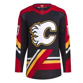 adidas - Men's Calgary Flames Johnny Gaudreau Authentic Retro Jersey (H52298)