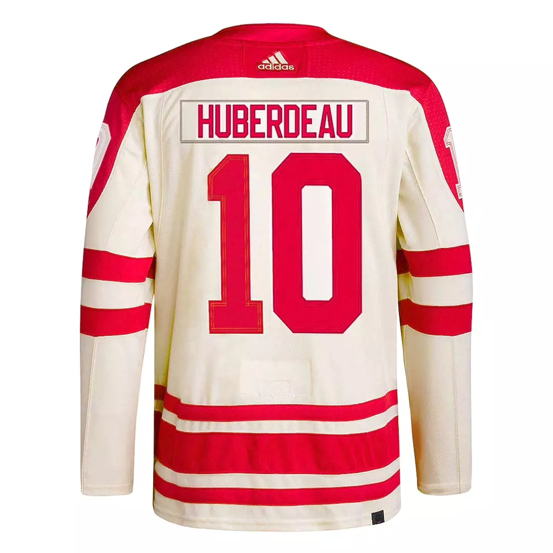 adidas - Men's Calgary Flames Jonathan Huberdeau Heritage Classic Jersey (IN0925)