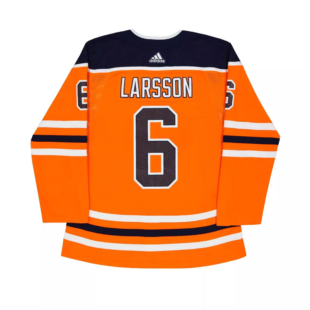 adidas - Men's Edmonton Oilers Authentic Adam Larsson Home Jersey (CR3564)