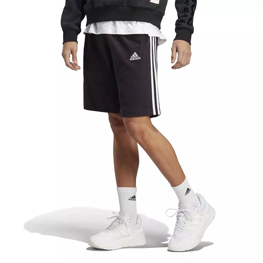 adidas - Men's Essentials Single Jersey 3 Stripes Shorts (IC9382)