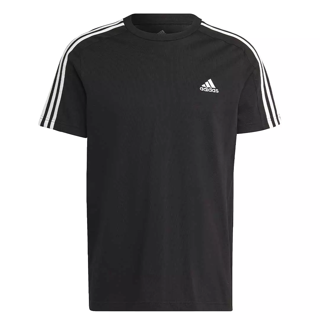 adidas - Men's Essentials Single Jersey 3 Stripes T-Shirt (IC9334)