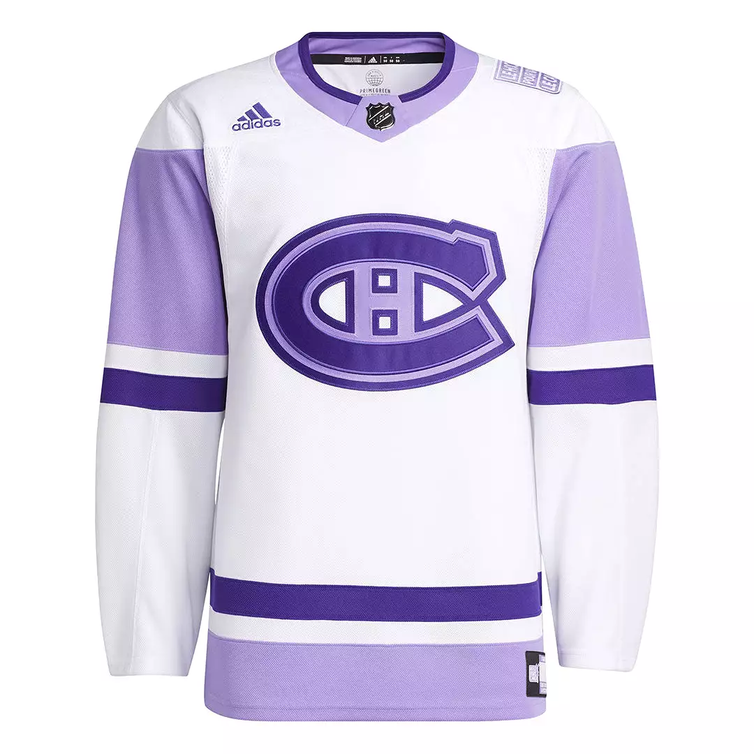 adidas - Men's Montreal Canadiens Authentic Hockey Fights Cancer Jersey (HB1751)