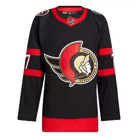 adidas - Men's Ottawa Senators Authentic Home Brady Tkachuk Jersey (GT8154)