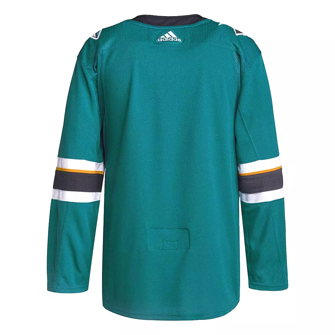 adidas - Men's San Jose Sharks Authentic Home Jersey (CA7110)