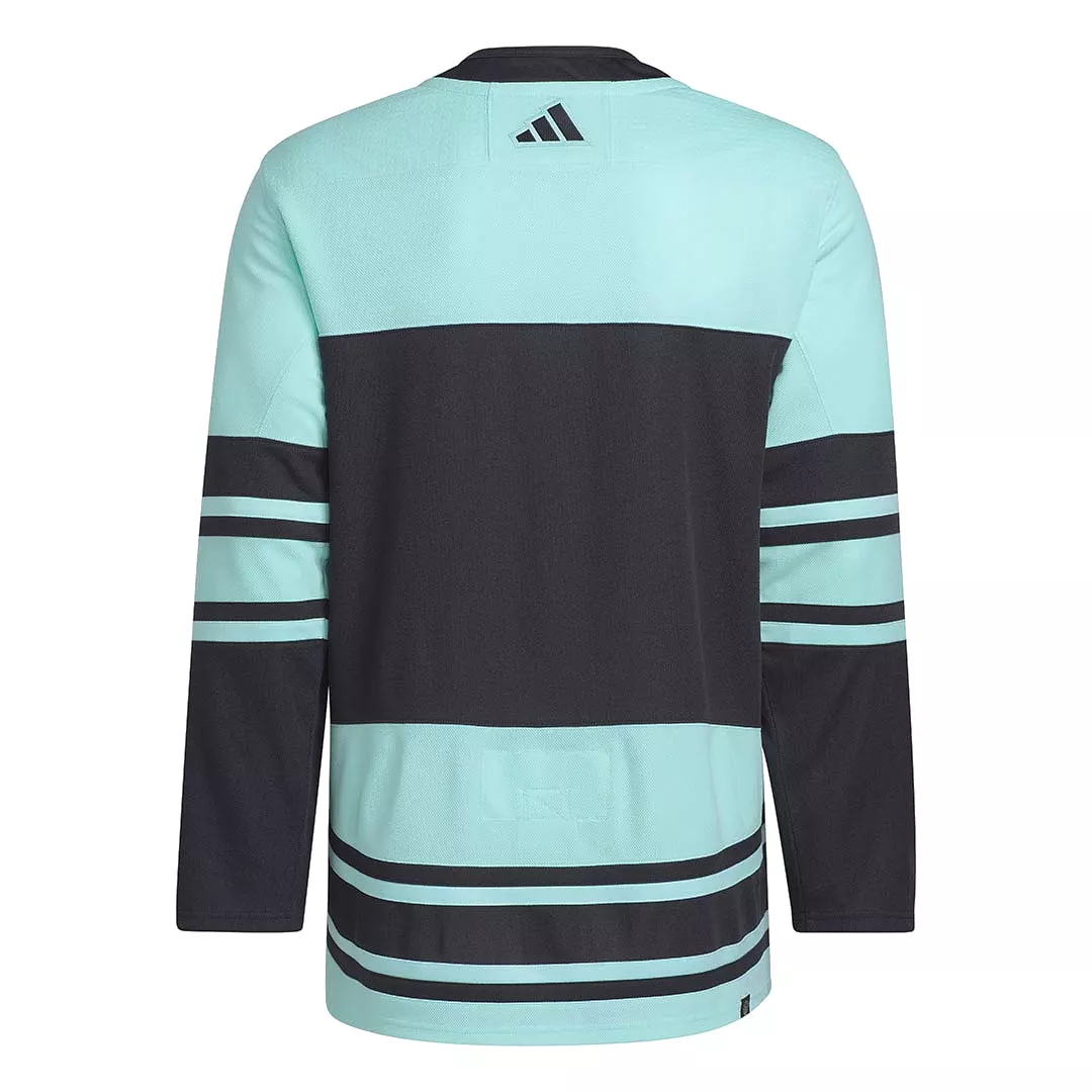 adidas - Men's Seattle Kraken Authentic Reverse Retro Wordmark Jersey (HN4090)