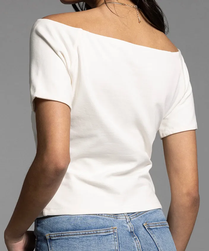 Adriana Top - White