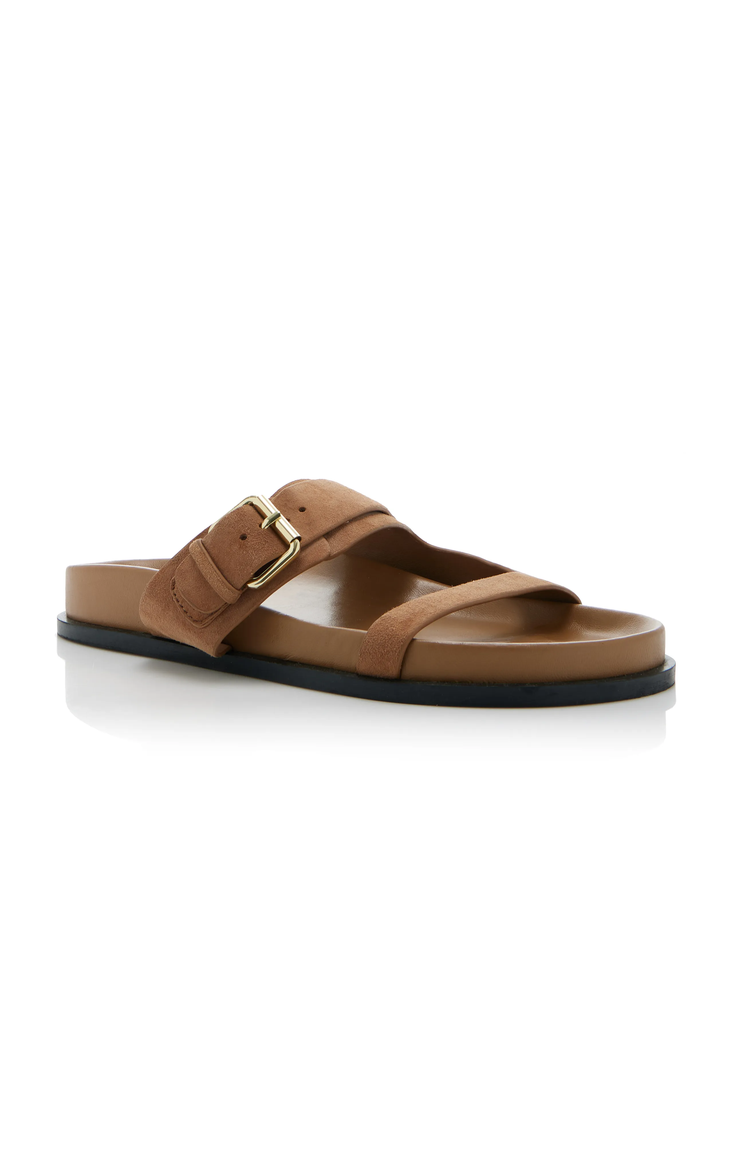 A.Emery Prince Leather Slide Sandals