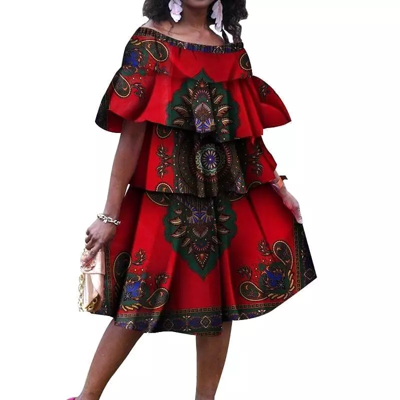 African Dress, Plus Size Dress