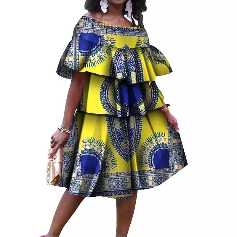 African Dress, Plus Size Dress