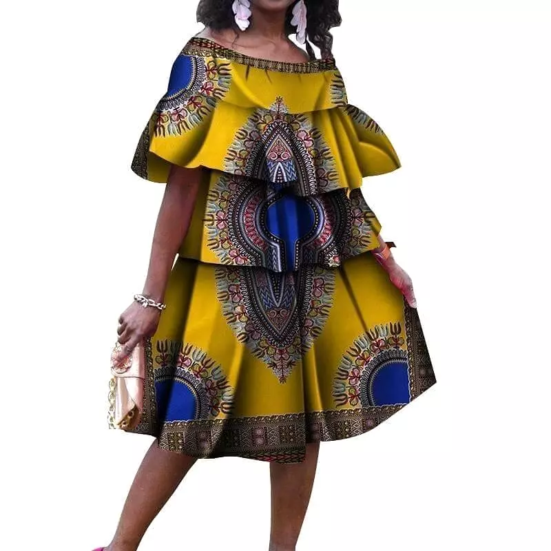 African Dress, Plus Size Dress