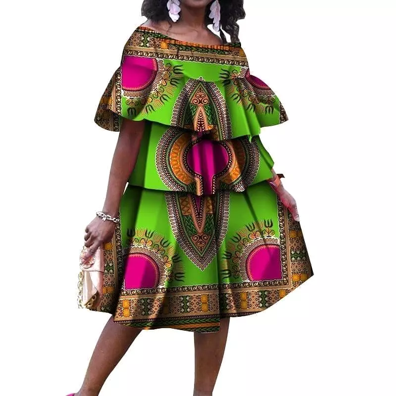 African Dress, Plus Size Dress