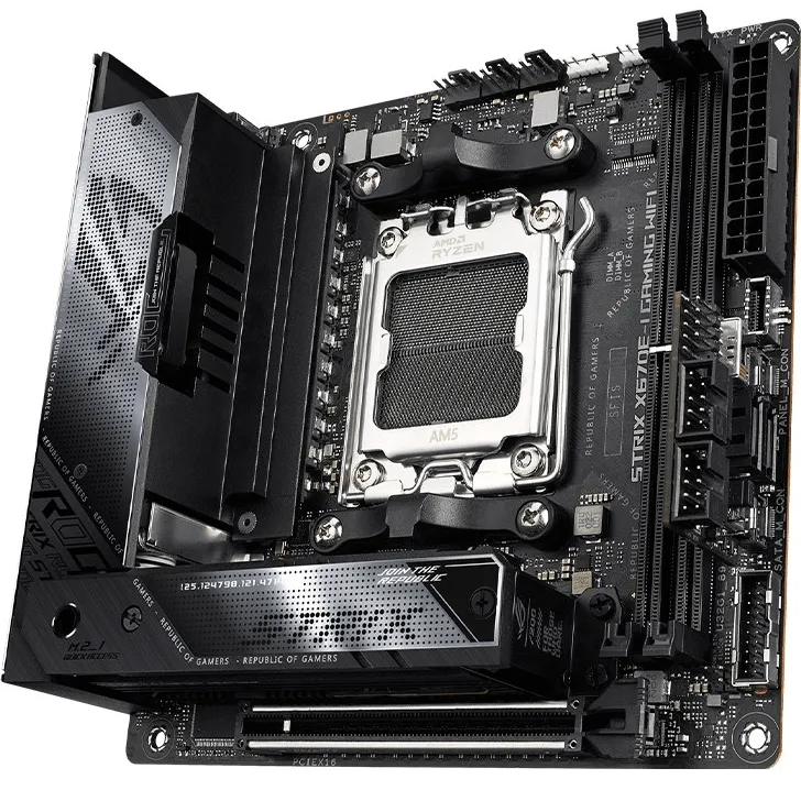 ASUS ROG STRIX X670E-I Gaming WiFi AM5 Mini-ITX Motherboard