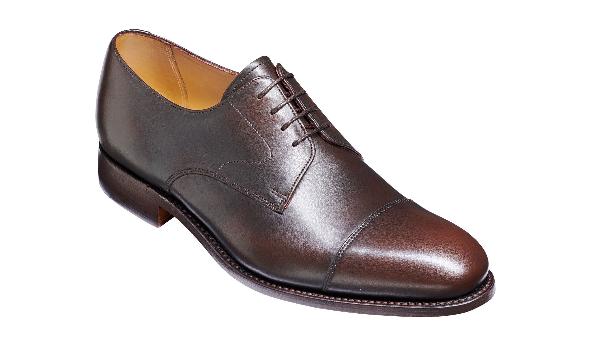 Barker Morden Classic toe-cap Derby Shoe - Expresso Calf