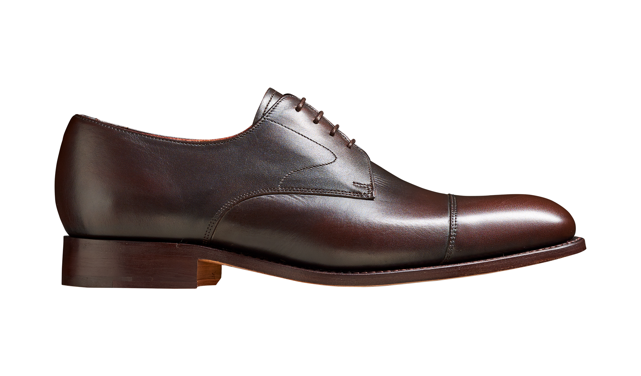 Barker Morden Classic toe-cap Derby Shoe - Expresso Calf