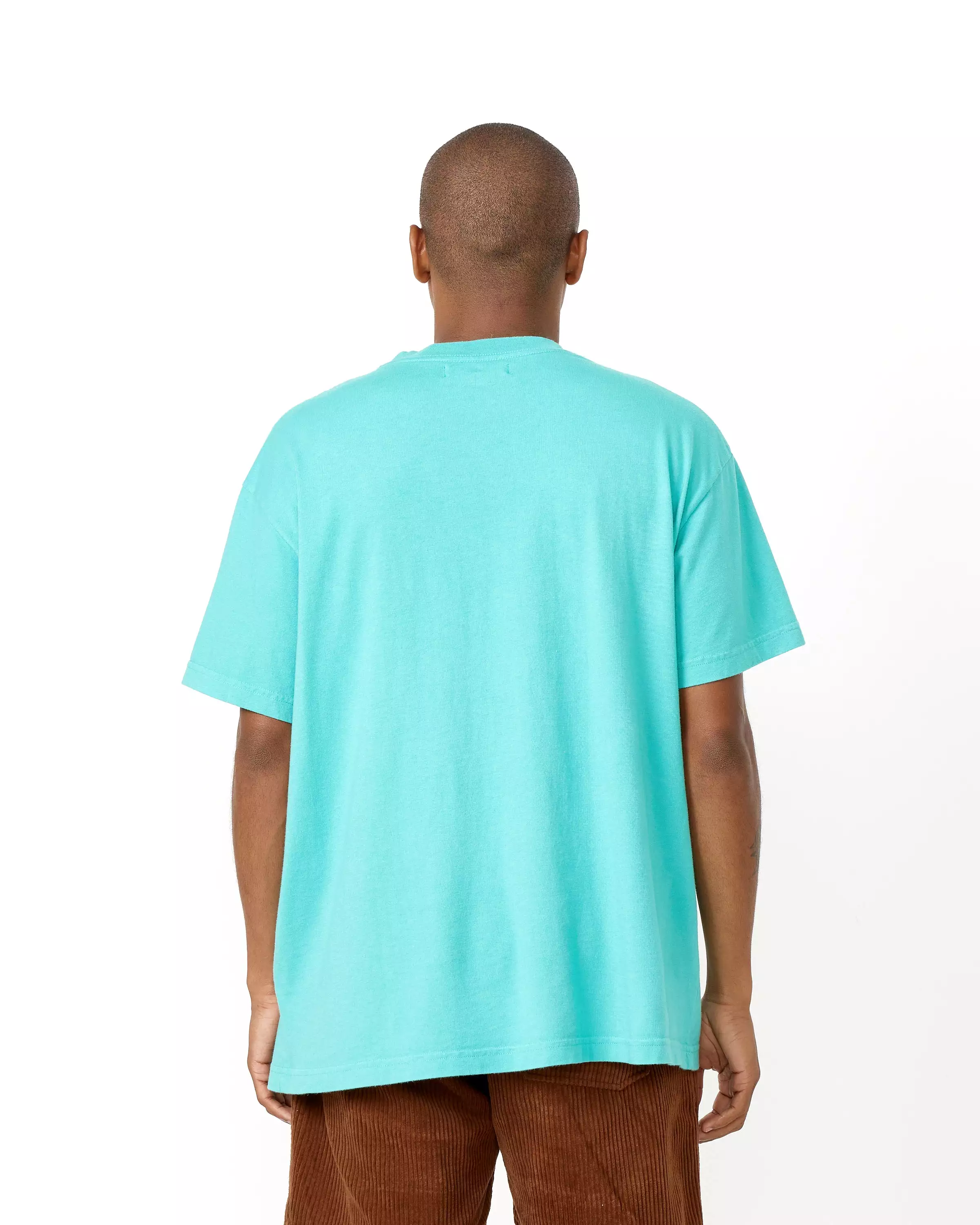 Big Pocket Tee in Cove Blue