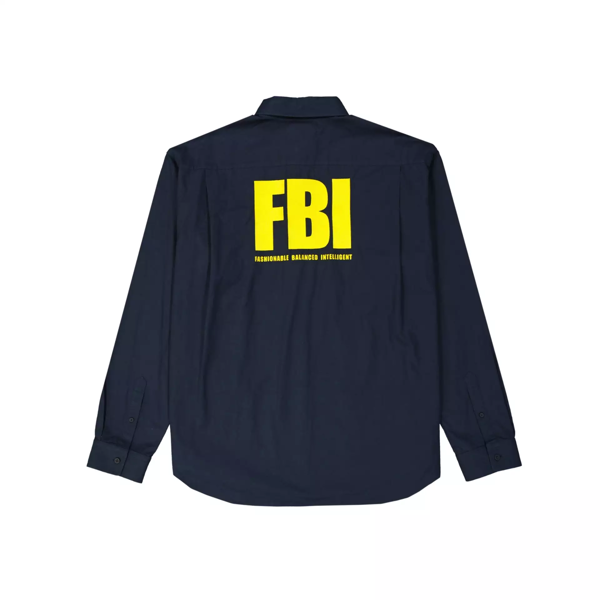 Camicia in cotone Balenciaga FBI