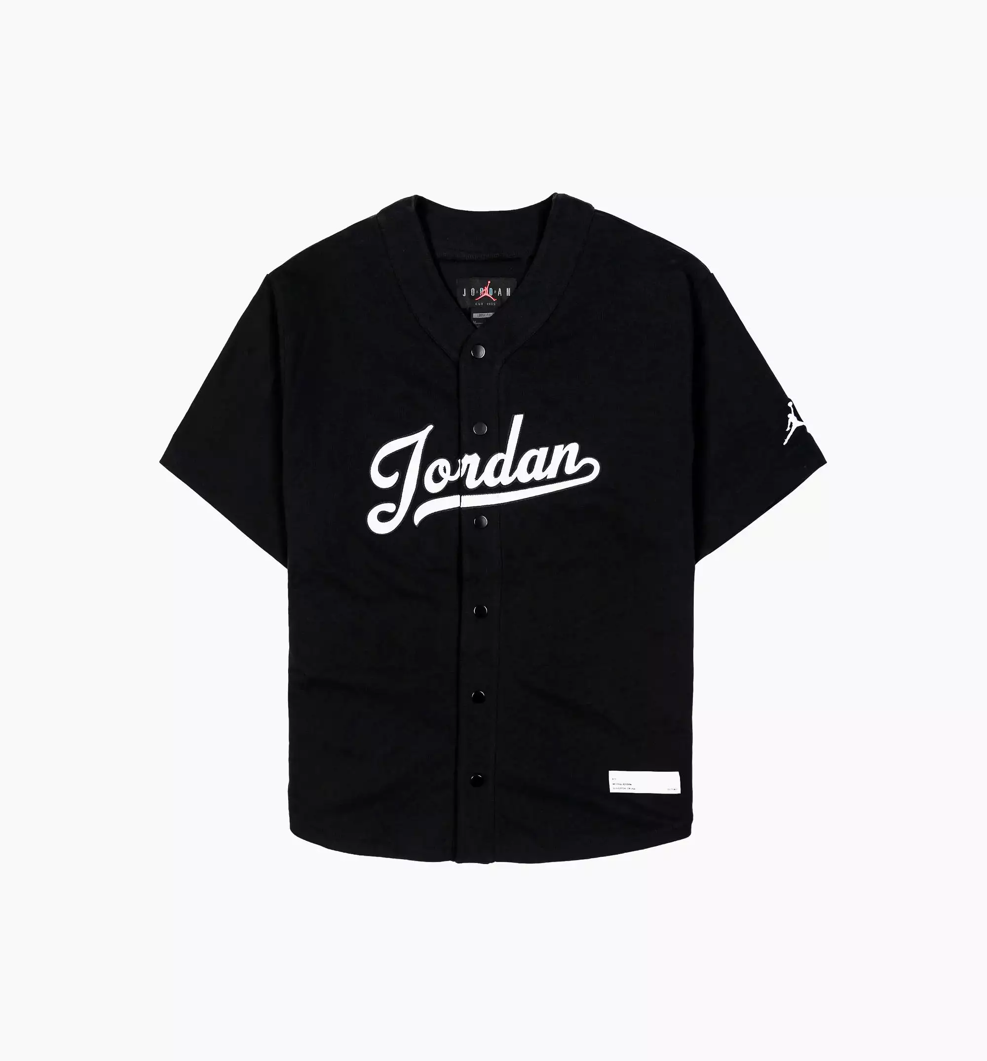 Flight MVP Baseball Top Mens Jersey - Black