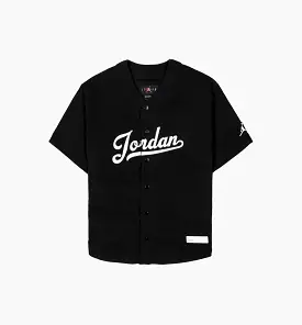 Flight MVP Baseball Top Mens Jersey - Black