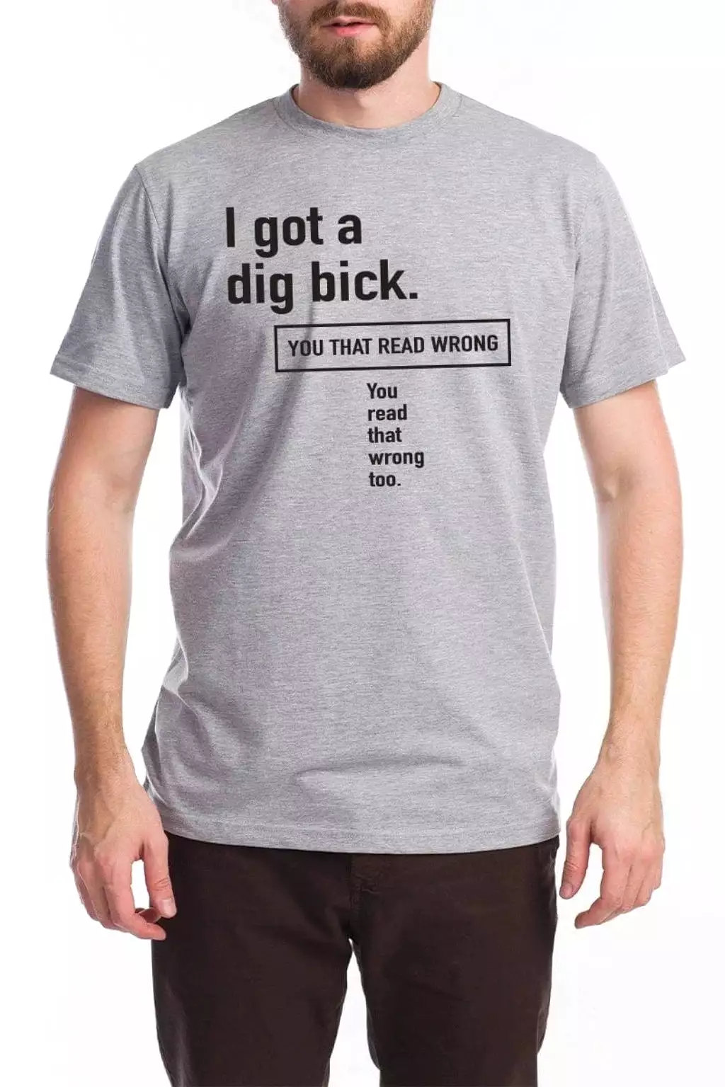 I Got A Dig Bick Short Sleeve Tee - White