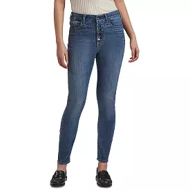 Jen7 by 7 for All Mankind Womens High Rise Ankle Skinny Jeans