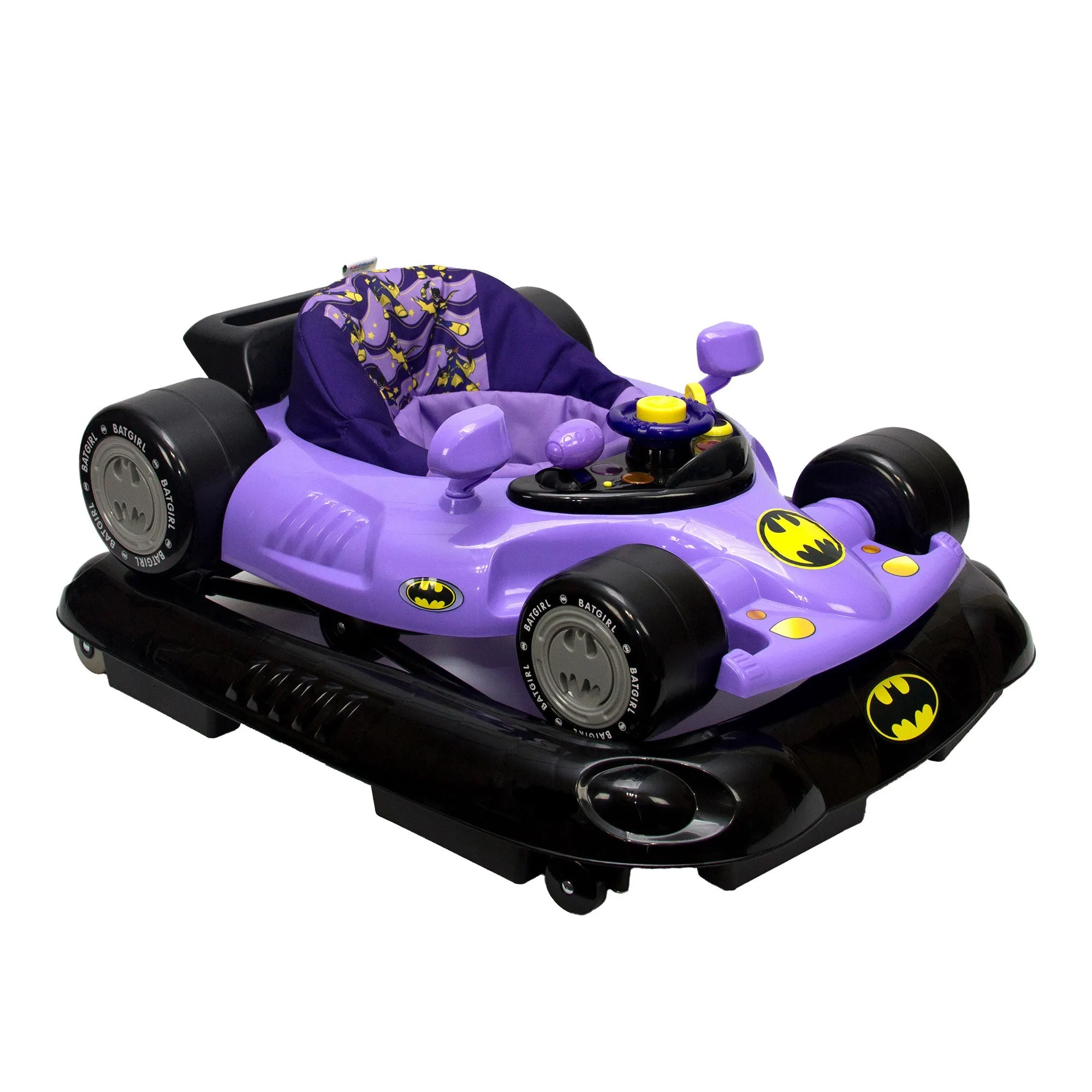 KidsEmbrace Batgirl Baby Activity Station Race Car Walker with Lights & Sounds