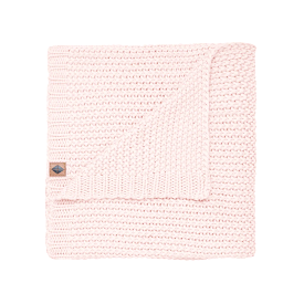 Kyte Baby Chunky Knit Baby Blanket in Blush