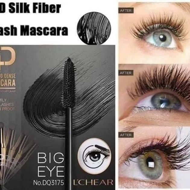 L'CHEAR Curling Dense Mascara Big Eye Waterproof 12g - DQ3175