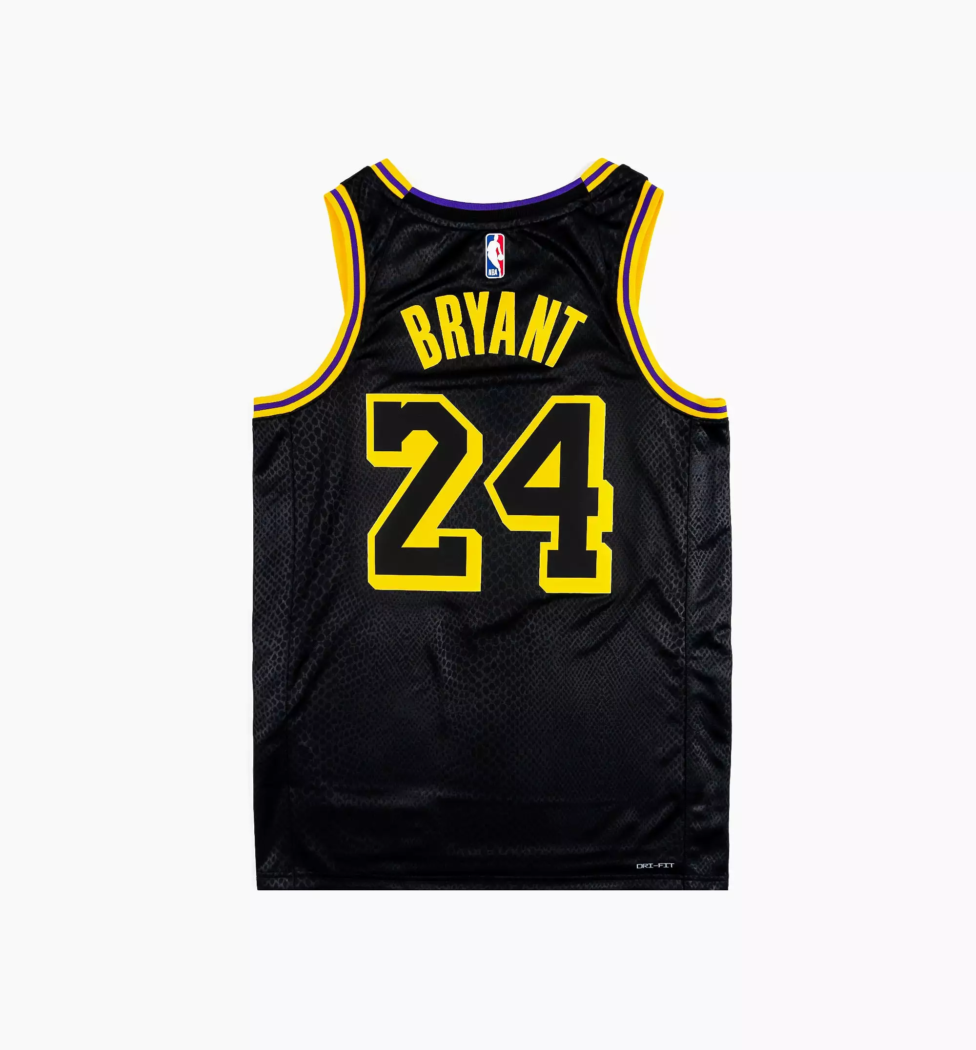 Los Angeles Lakers Kobe Bryant Mens Jersey - Black/Yellow