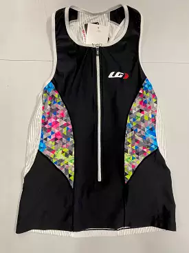 Louis Garneau Women's Pro Top Cycling Triathlon Medium Multicolor