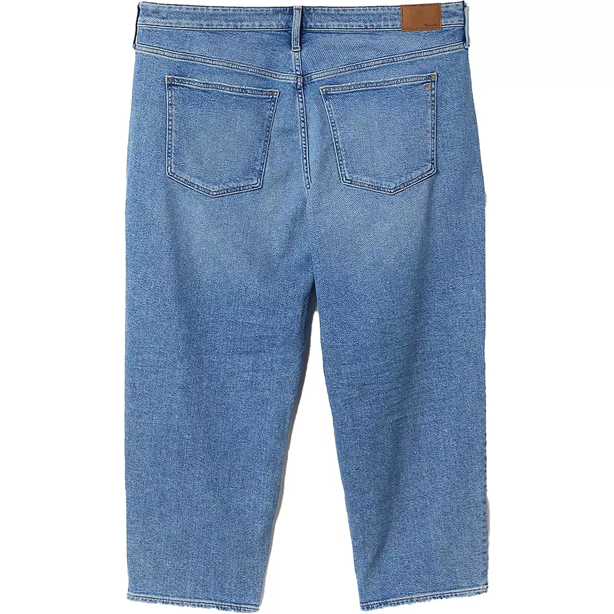 Madewell Womens Plus Vintage Straight Cropped Jeans