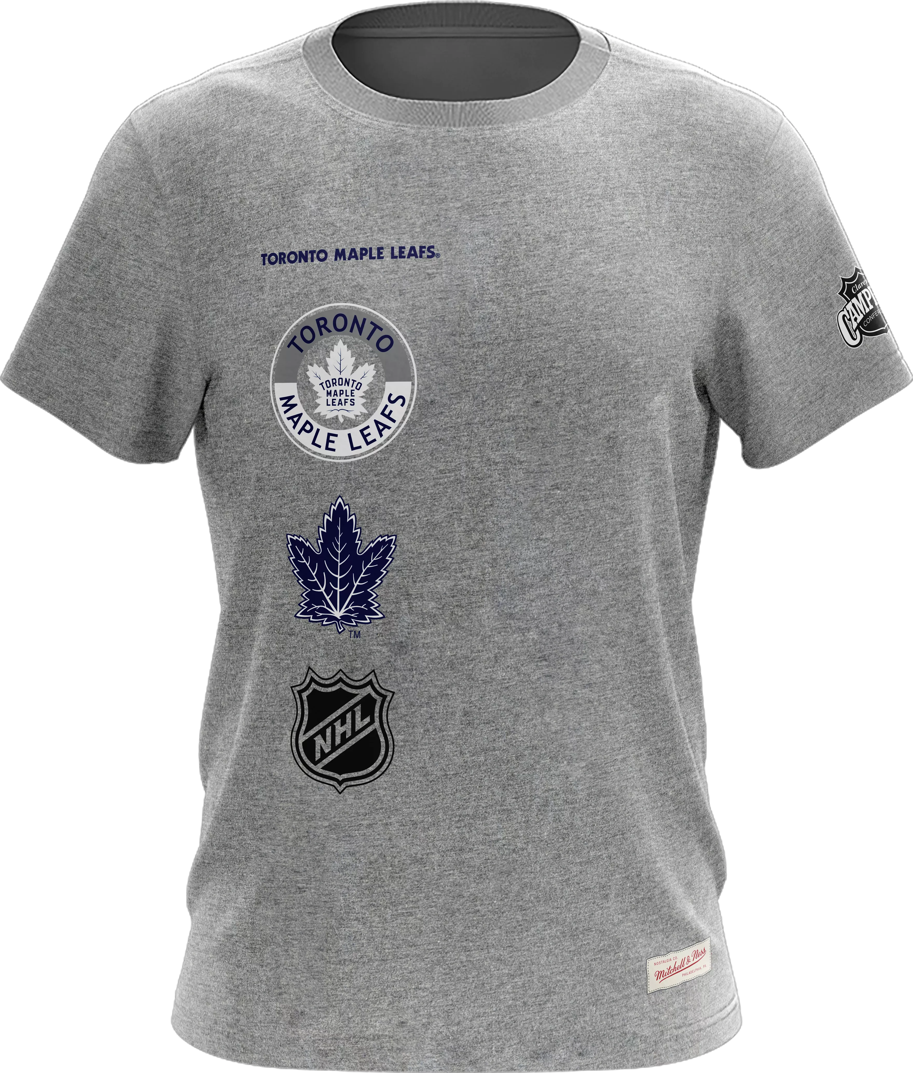 Maple Leaf Mitchell & Ness Men's City Logo Tee