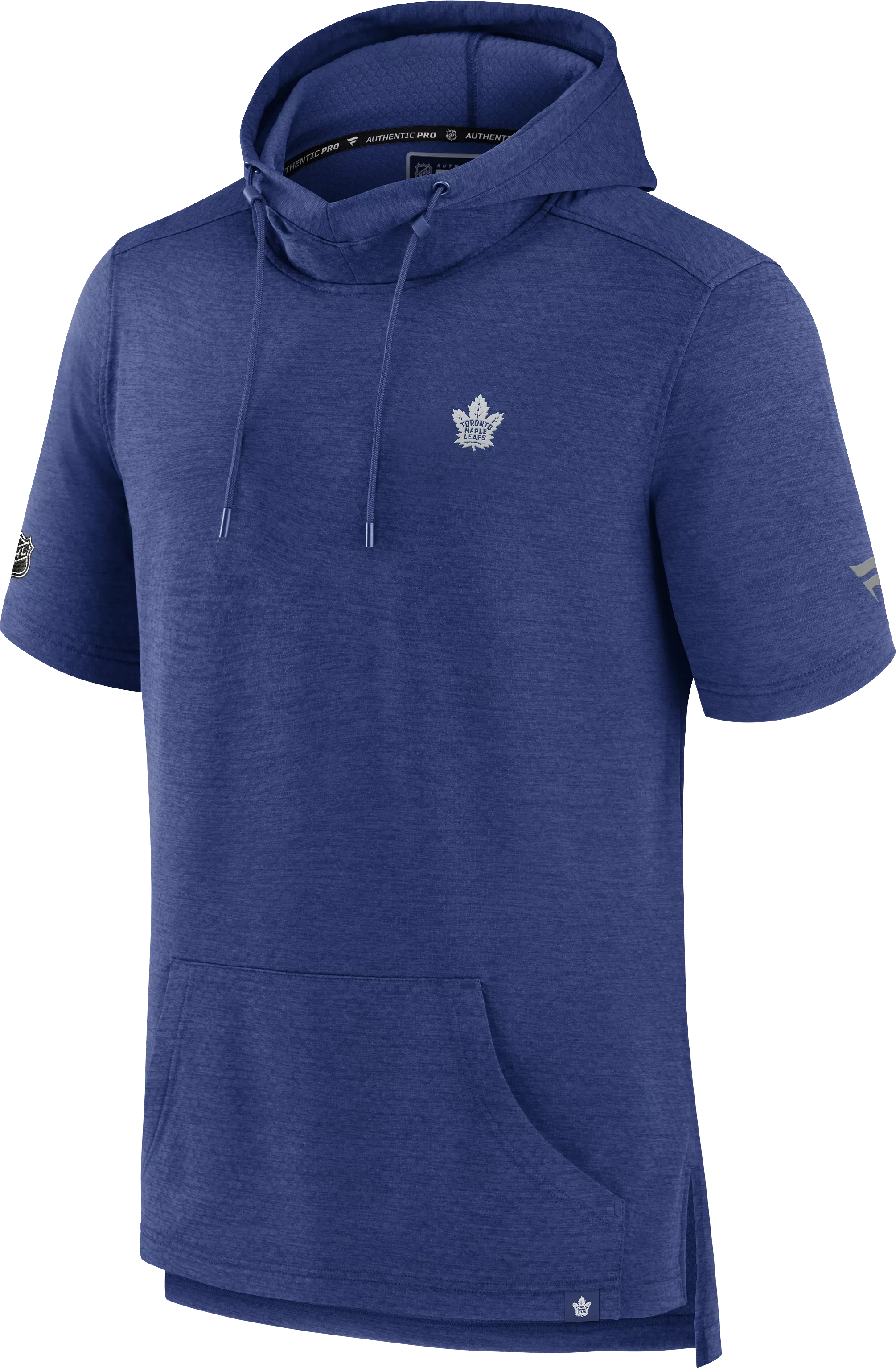 Maple Leafs Fanatics Men's 2023 Authentic Pro Road Short Sleeve Hoody