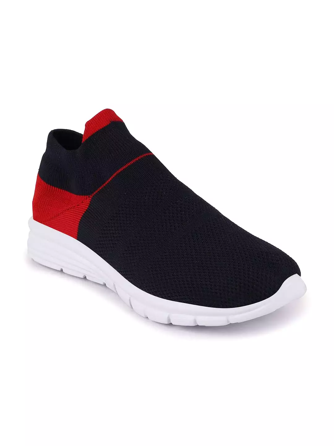 Men Blue Sports Slip-On Walking Shoes