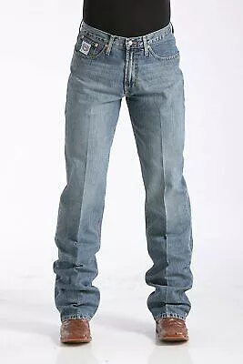 Men's Cinch White Label Jeans - Relaxed Fit - Medium Stonewash