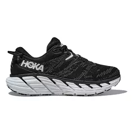 Men's Hoka One One Gaviota 4, Black/White, 12 2E Wide