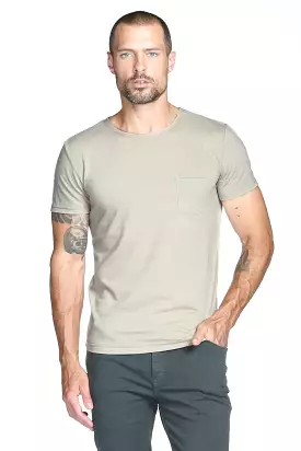 Men's Jersey Crew Neck Pocket Sailor Tee