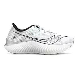 Men's Saucony Endorphin Pro 3, White/Black, 12.5 D Medium