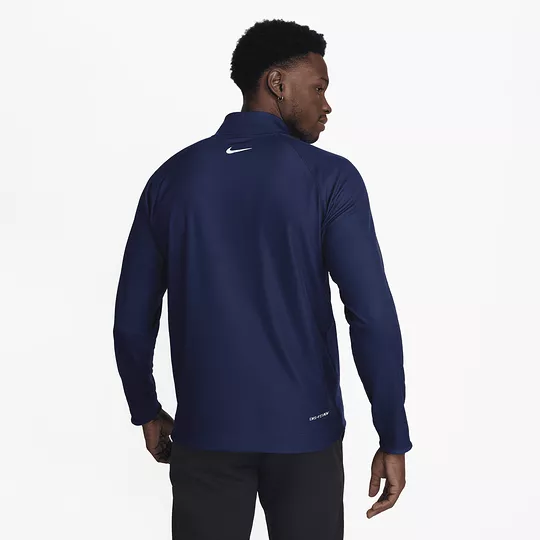 Nike Tour Men's Dri-FIT ADV 1/2-Zip Golf Top - Midnight Navy