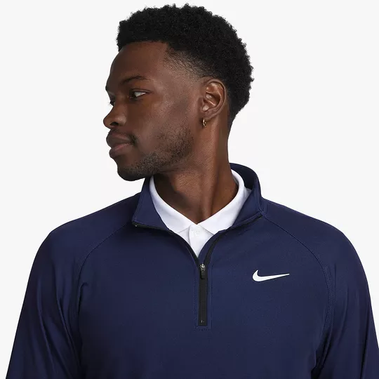 Nike Tour Men's Dri-FIT ADV 1/2-Zip Golf Top - Midnight Navy