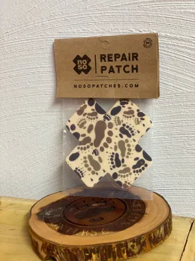 NOSO Bear Paw Camo Gear Repair Patch