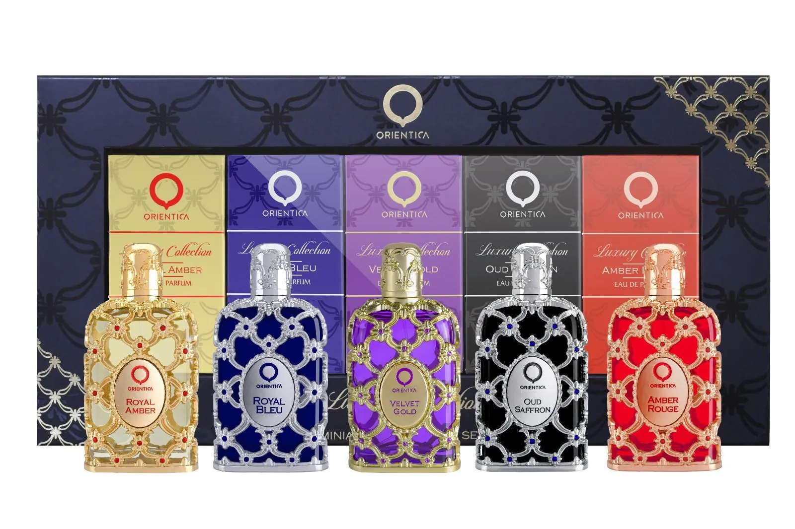 Orientica Minis Discovery Set Unisex Men & Women EAU DE PARFUM MINI Set 5 X 7.5 ml EDP